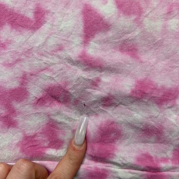 Late Y2k Harley Davidson pink tie dye tribal print tank top size L - Picture 4 of 7